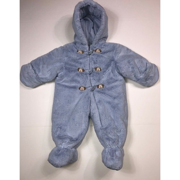 La Petit Rothschild Jackets & Coats Baby Boy 69m Blue Winter Snow